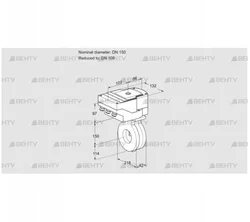 IBG150/100Z05/20-30Q3E (88302434) Дроссельная заслонка Kromschroder