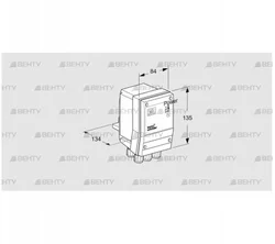 TC 1C05Q/K (84765555) Автомат контроля герметичности Kromschroder