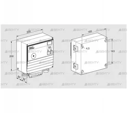 BCU460-5/2LW3GBP (88610432) Блок управления горением Kromschroder