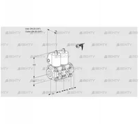 VCS1E20R/20R05NNQL/PPPP/PPPP (88107248) Сдвоенный газовый клапан Kromschroder