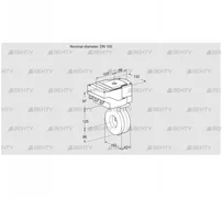 IBG100Z05/20-07W2E (88302709) Дроссельная заслонка Kromschroder