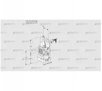 VAD1-/15R/NW-100B (88008874) Газовый клапан с регулятором давления Kromschroder