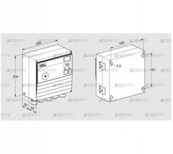 BCU460-3/1L5W3GBE1 (88612611) Блок управления горением Kromschroder