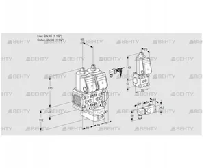 VCD2E40R/40R05FND-50QR/3-PP/ZSPP (88104365) Регулятор давления Kromschroder