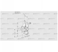 VAD125R/NK-50A (88011690) Газовый клапан с регулятором давления Kromschroder