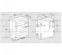 BCU460W2P6C0D0000K1E1-/LM400WF3O0E1- (88680140) Блок управления горением Kromschroder