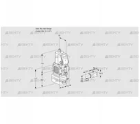 VAD1-/15R/NW-100B (88032230) Газовый клапан с регулятором давления Kromschroder