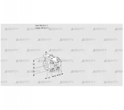 VFC125/25R05-20PPMM (88300466) Регулирующий клапан Kromschroder
