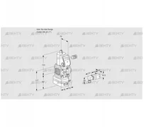 VAD1-/25R/NW-25A (88027746) Газовый клапан с регулятором давления Kromschroder