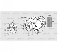 GFK 100F60-6 (81944103) Газовый фильтр Kromschroder