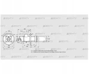 BIC 100HB-0/35-(37)E (84033010) Газовая горелка Kromschroder