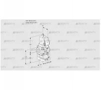 VAG1T20N/NWSRAA (88018688) Газовый клапан с регулятором соотношения Kromschroder