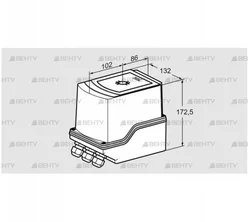 IC 50-30W20E (74215229) Сервопривод Kromschroder