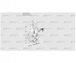 VAN250R/NK (88016067) Сбросной газовый клапан Kromschroder