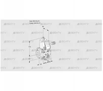 VAS250R/NW (88007004) Газовый клапан Kromschroder