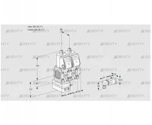 VCD2E25R/25R05FD-50NWR/2-PP/PPPP (88105697) Регулятор давления Kromschroder