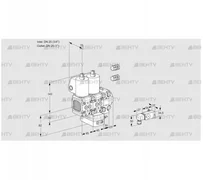 VCG1E20R/25R05FNGEVWL3/PPPP/PP2- (88104375) Клапан с регулятором соотношения Kromschroder