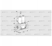 VCS9T125A05NNAGLB/PPPP/PPPP (88203948) Сдвоенный газовый клапан Kromschroder