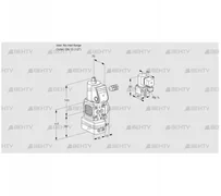 VAD1-/15R/NW-100B (88012967) Газовый клапан с регулятором давления Kromschroder