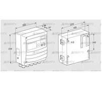 BCU460W2P1C1D0000K1E1-/LM400WF1O0E1- (88680158) Блок управления горением Kromschroder