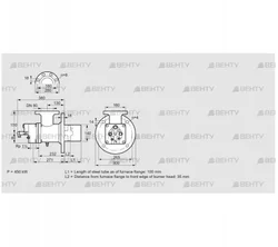 BIO 140HD-100/35-(65)E (84008119) Газовая горелка Kromschroder