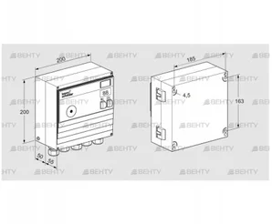 BCU465-3/1LW2GBA (88610138) Блок управления горением Kromschroder