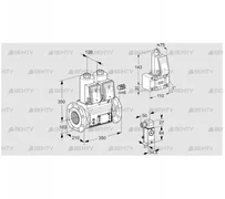 VCS8100F05NNWR3E/P3Z-/3-PP (88204862) Сдвоенный газовый клапан Kromschroder