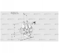 VCG2E40R/40R05NGEVWR/MMMM/PPPP (88107494) Клапан с регулятором соотношения Kromschroder