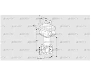 RV 3/IML03W30E (86060672) Регулирующий клапан Kromschroder