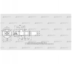 BIC 65HM-200/235-(72)E (84031039) Газовая горелка Kromschroder