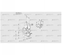 VAG125R/NWAE (88014708) Газовый клапан с регулятором соотношения Kromschroder