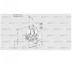 VCD2E40R/40F05FND-25WR3/PPPP/PPPP (88101648) Регулятор давления Kromschroder