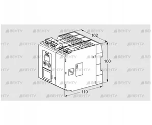 BCU580QC1F1U0D0K1-E (88670065) Блок управления горением Kromschroder