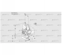 VAD3E50R/50F05FD-50VWR/PP/PP (88106158) Газовый клапан с регулятором давления Kromschroder