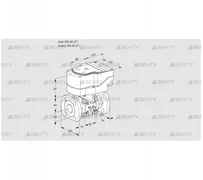 IFC350/50F05-32MMMM/20-30W3TR10 (88303111) Регулирующий клапан с сервоприводом Kromschroder