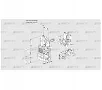 VAD1-/15R/NW-100B (88003023) Газовый клапан с регулятором давления Kromschroder