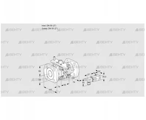 VFC350/50F05-251-MM (88302596) Регулирующий клапан Kromschroder