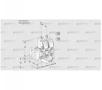 VCG3E50F/50R05NGEWR3/PPPP/PPPP (88101576) Клапан с регулятором соотношения Kromschroder