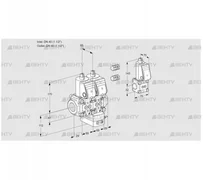 VCG2E40R/40R05NGEWR3/PPPP/PPBS (88103274) Клапан с регулятором соотношения Kromschroder