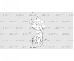 RVS 3/HML03W60E-3 (86060151) Регулирующий клапан Kromschroder