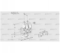 VCD2E32R/32R05D-50NWR/PP3-/PPPP (88105488) Регулятор давления Kromschroder