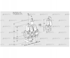 VCD2E40R/40R05D-50LVWR/PPPP/PPBS (88103848) Регулятор давления Kromschroder