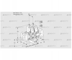 VCD2E40F/40F05ND-25VWR3/PPPP/PPPP (88101463) Регулятор давления Kromschroder