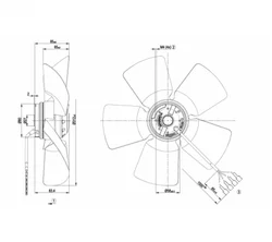 Осевой вентилятор ebmpapst A4E315AC0819