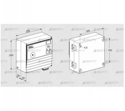 BCU460T-3/1LR2-CB1/1 (88610251) Блок управления горением Kromschroder