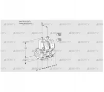 VCS1E10R/10R05NNKR3/PPPP/PPPP (88101114) Сдвоенный газовый клапан Kromschroder