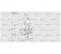 VCD1E25R/25R05D-25LWR/PPPP/PPPP (88100381) Регулятор давления Kromschroder