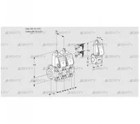 VCS1E15R/15R05NNWR6/PPPP/PPBS (88106821) Сдвоенный газовый клапан Kromschroder