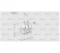 VCS1E25R/25R05NNQR3/PPPP/PPPP (88106843) Сдвоенный газовый клапан Kromschroder