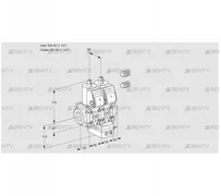 VCG2E40R/40R05NGEWR3/PPPP/PPPP (88105349) Клапан с регулятором соотношения Kromschroder